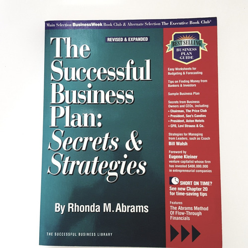 The Successfull Business Plan: Secrets And Strategies (g)