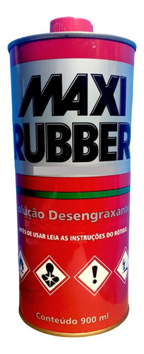 Solução Desengraxante Pintura Automotiva Maxi Rubber Oferta