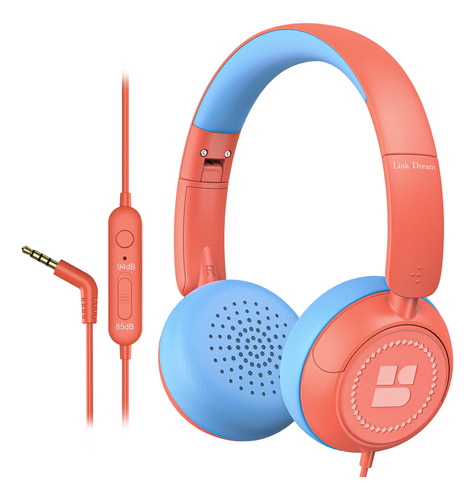 Link Dream Auriculares Para Niños Y Niñas Con Micrófono,.