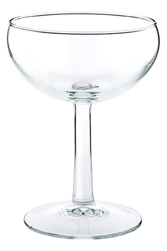 12 Copas Coupe Champagne Monastrell 170ml Set Cristal Vidrio Color Transparente