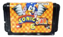 Comprar Cartucho Sonic 6 Jam Hack Super Mario Bros Para Sega Genesis