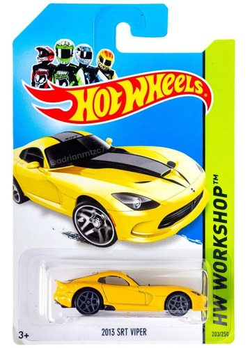 2013 Srt Viper Hot Wheels Hw Workshop Hw Garage Mattel