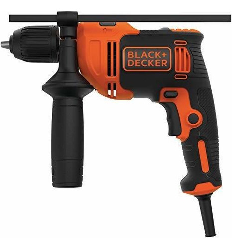 Taladro Percutor Black + Decker, 6.5 Amperios, 1-2 Pulgada (