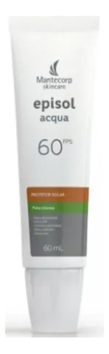 Protetor Solar Episol Acqua Fps 60 Com 60ml