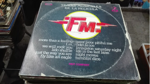 Lp Temas Musicales De La Pelicula F.m Acetato,long Play