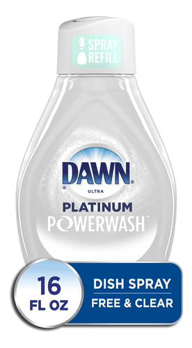 Dawn Platinum Detergente Powerwash Clear 413ml