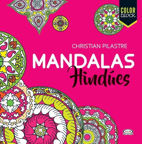 Para Pintar Mandalas Hindues Color Block *  V Y R 