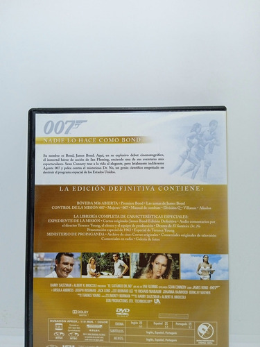 Imagen 4 de 4 de El Satánico Dr No - James Bond - Película - 2 Cd's - Dvd