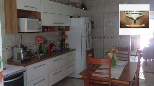 Imagem 1 de 18 de Sobrado Com 03 Dormitórios ( Suíte) , Cozinha , Churrasqueira ,  Residencial À Venda, Baeta Neves, São Bernardo Do Campo. - So0057