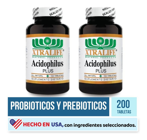 Promo 2 Probiotic Lactobacillus - Unidad a $400