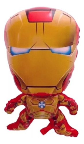 Globo Metalizado Iron Man 65cm