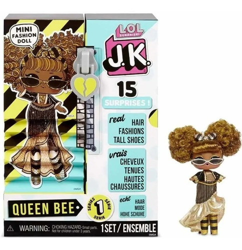 Muñeca J. K. Lol Surprise Queen Bee Con 15 Sorpresas - Mga