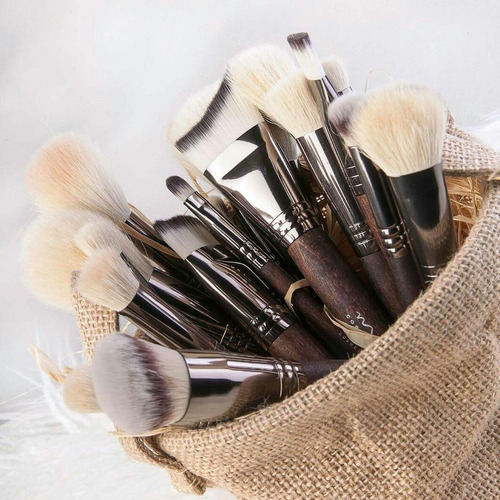Brochas Maquillaje Marifer Set 21 Brochas Sensitive Marifer Color Negro
