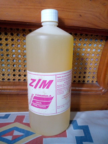 Laca Profesional Zim 1 Litro Laca Para El Cabello