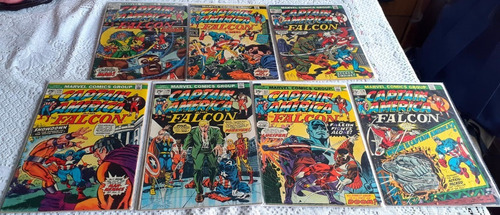 Set 7 Comics Capitan America (en Ingles, 1968)