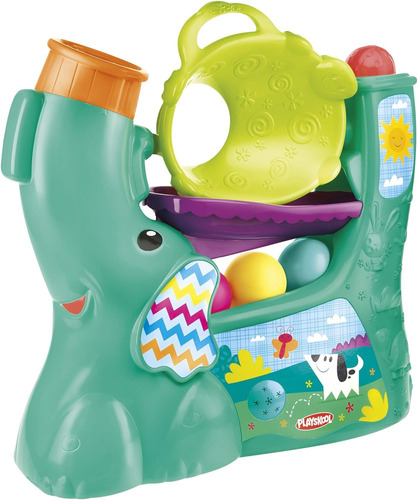 Playskool Chase N Go Disparador De Pelotas (verde Azulado)