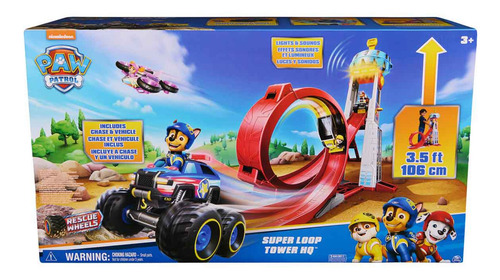 Torre De Vigilância Super Looping - Patrulha Canina