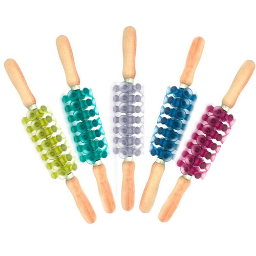 Imagem 1 de 9 de Rolo Massagem Turbinada Ventosas Silicone Macio Original