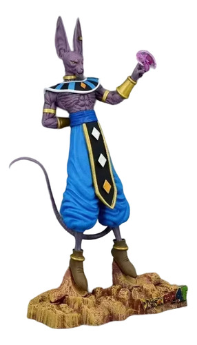 Figura De Accion Beerus Dragon Ball Super No Box 30cm Goku