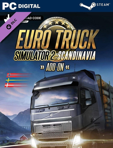 Euro Truck Simulator 2 Scandinavia Pc Español / Steam Dlc