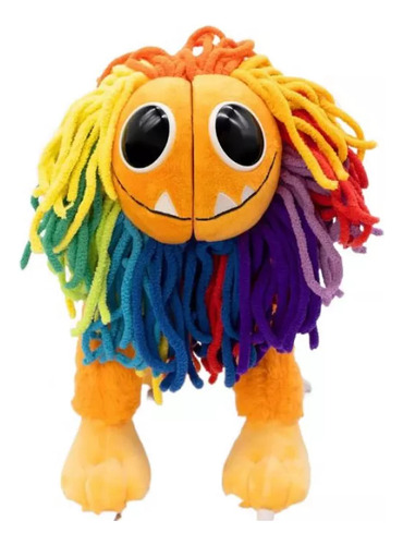 Peluche Yarnaby Bobby Con Forma De León Colorido