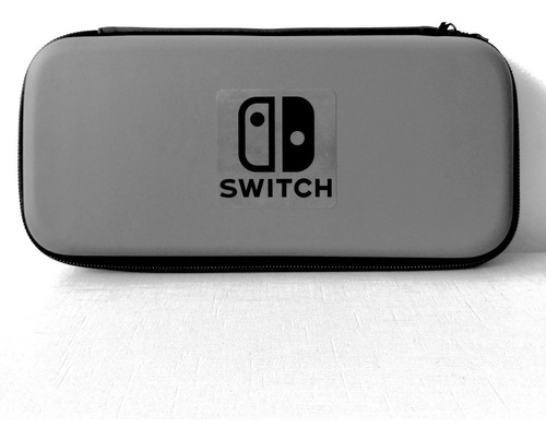 Nintendo Switch Funda Protectora Gris + Protector Pantalla