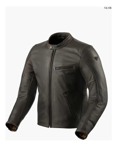 Campera Cuero Rev It Moto