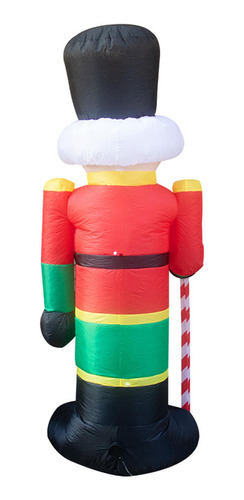 Soldado De Cascanueces Inflable De Navidad Soldado De Papá