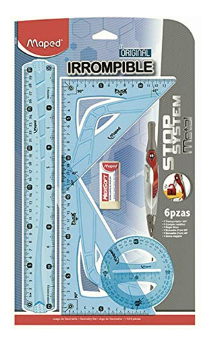 Maped Juego De Geometría Irrompible Stop System 895009