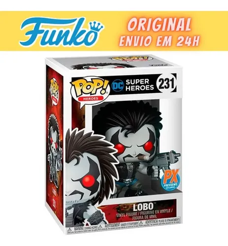 Boneco Funko Pop Dc Lobo - Exclusivo 231 | MercadoLivre