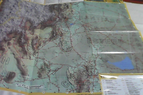 Noa Sur -mapa Turistico Carretero -desplegable 86 Cm X 62 Cm