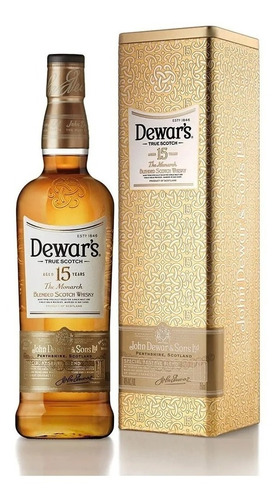 Whisky Dewar´s 15 Estuche De Metal 1000 Ml, Imperdible