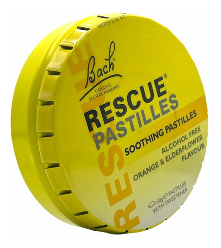 Pastillas Remedy Natural Stress Relief Alcohol Free Rescue