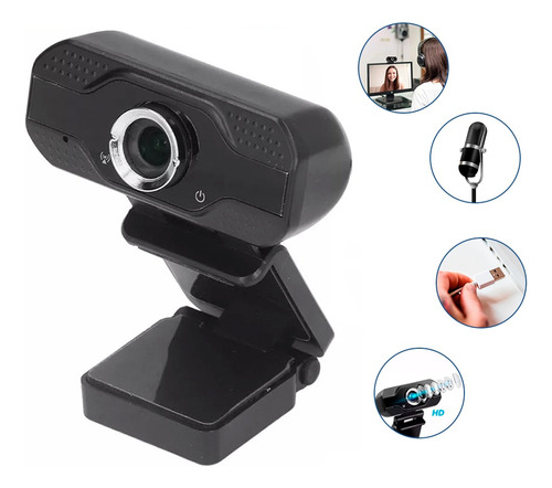 Web Cam Videollamada Pro Hd 1080p Usb Conferencia Micrófono 