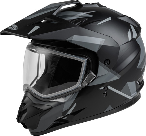 Casco Gmax Gm-11s Ripcord Adventure Negro/gris Xl