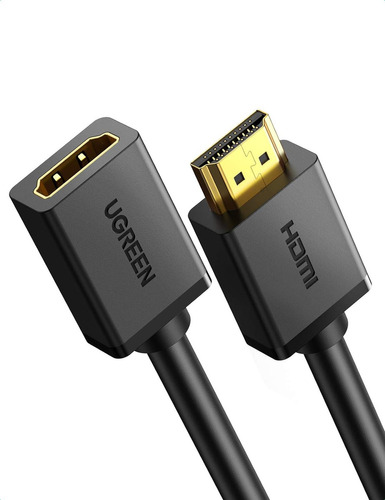 Cable Extensión Ugreen HDMI Macho A HDMI Hembra 4k 3D 60hz 2m