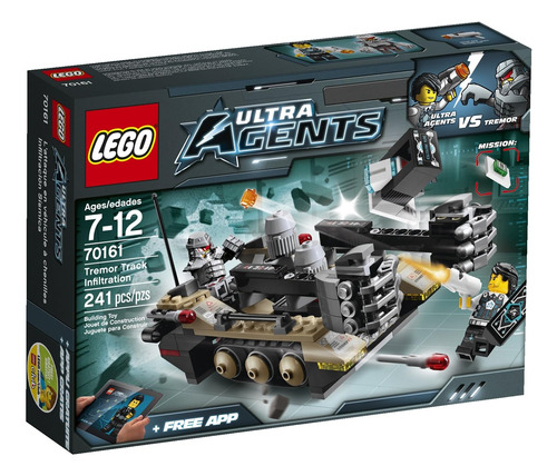 Juego De Construcción Lego Ultra Agents Tremor Track 70161