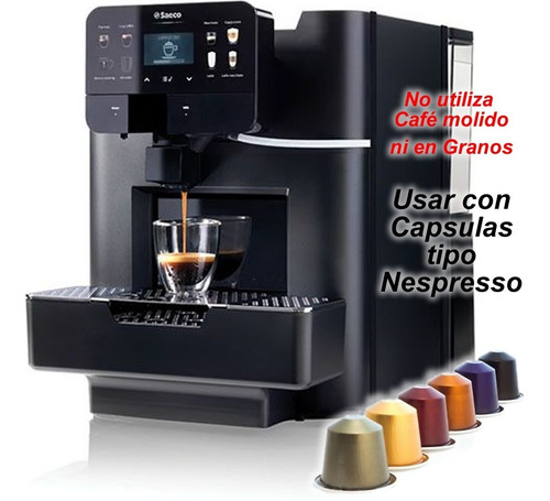 Imagen 4 de 6 de Cafetera Express Profes Saeco Area Otc P/ Capsulas Nespresso