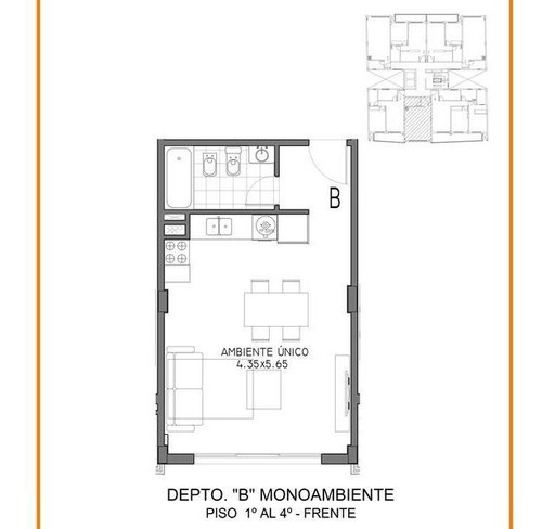 Imagen 10 de 30 de Departamento De Dos Ambientes En Venta, Haedo. Proyecto En Construcción.