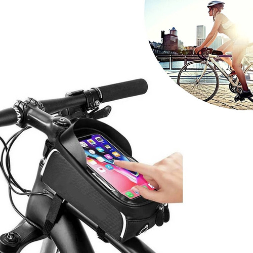 Estuche Impermeable Para Teléfono En Bicicleta Porta Celular