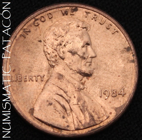 Moneda Usa 1 Cent 1984