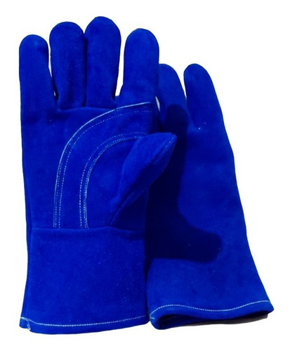 Guantes De Trabajo Soldador Carnaza Industriales Kevlar 