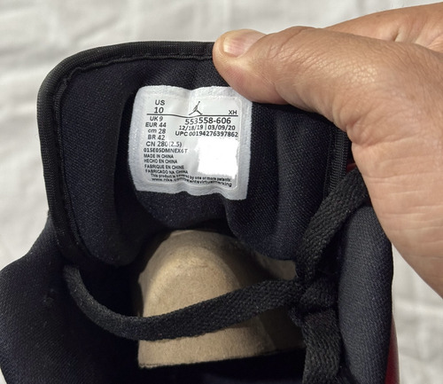 Tenis Air Jordan 1 Mid Low Reverse (Usado)