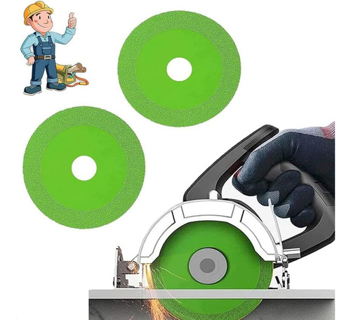 Gift 2 Piece Angle Cutting Blade - For Glass,