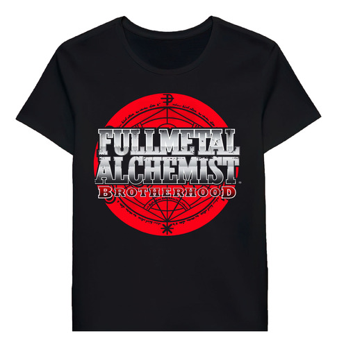 Remera Full Metal Alchemist Brotherhood Transmutati 46793964