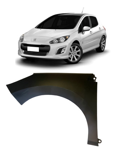 Paralama Peugeot 308 2012 2013 2014 2015 2016 2017 Direito