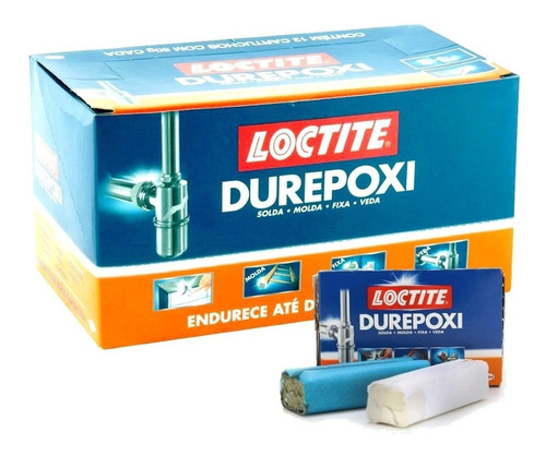 Durepoxi 50 Gramas Adesivo Epóxi Loctite - 12 Unidades