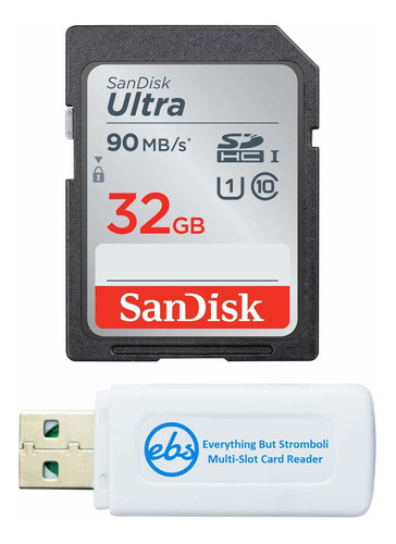 Sandisk Memoria Sd Ultra Sdhc 32 Gb Sony Cybershot Negro