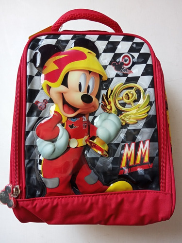 Lonchera Térmica Mickey Mouse Escolar Niños /colegio Niño 3d