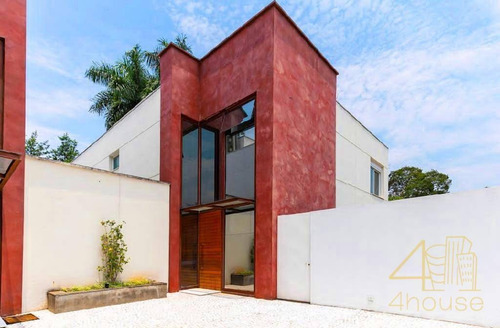 Porto Fino Na Rua Zacarias De Gois No Brooklin. | Casa Em Condomínio Fechado Com Piscina, Quintal Gramado, 4 Suítes, Muito Espaço E Segurança. - Ca0528